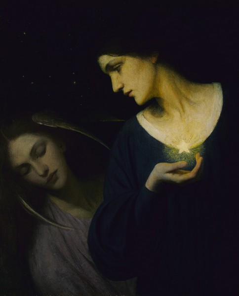 Night and her daughter Sleep - M.L. Macomber