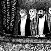 The Blue Aspic - Edward Gorey