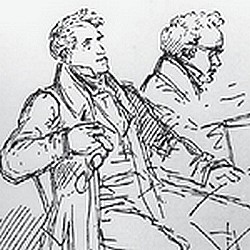 Schubert at the Piano with the Singer Michael Vogl - Moritz von Schwind, 1825.