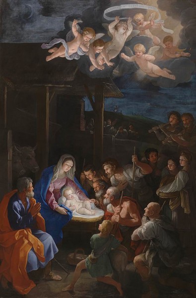 The Adoration of the Shepherds - Guido Reni