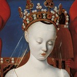 Jean Fouquet - Virgin and Child (Melun diptych)
