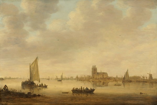 View of Dordrecht from the Dordtse Kil - Jan van Goyen