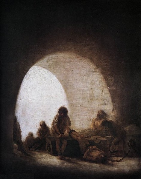 Escena de prisión - F. de Goya