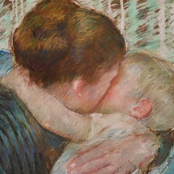 Mother and child (The Goodnight Hug) - Mary Cassatt