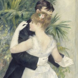 Danse á la ville - Pierre Auguste Renoir