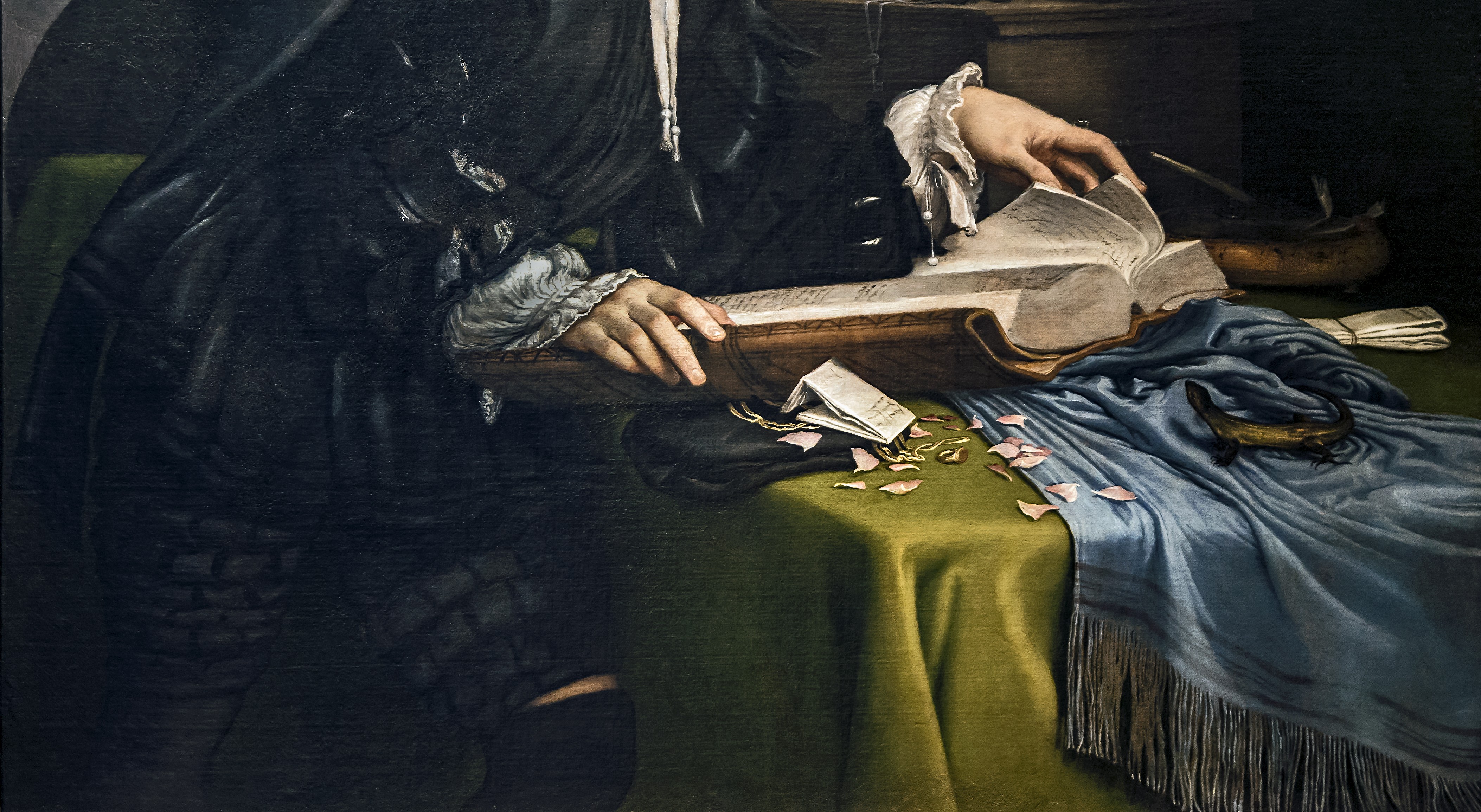 Ritratto di giovane gentiluomo nel suo studio - Lorenzo Lotto