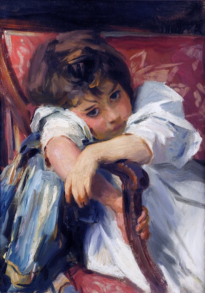 Portrait of a child  -  John Singer Sargent