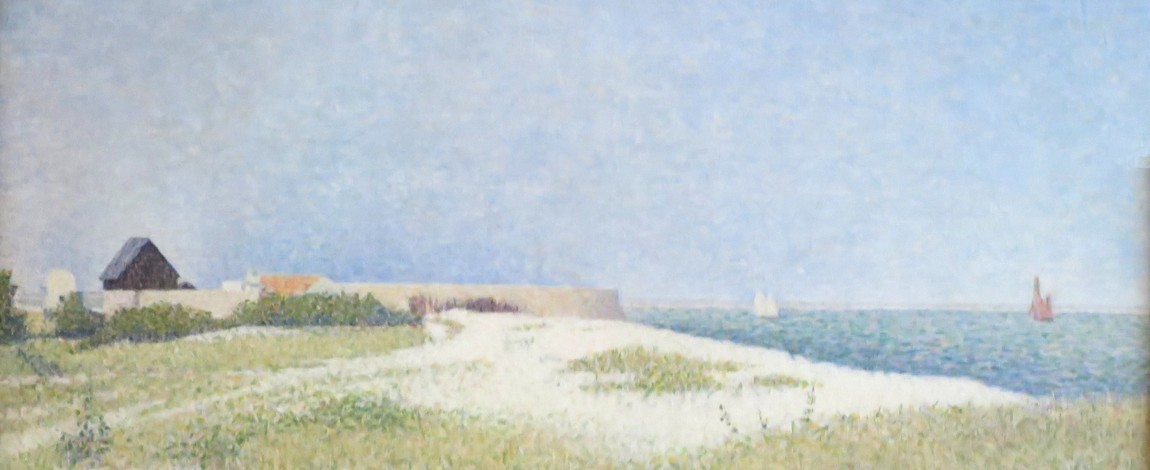 Vue du Fort Samson, Grandcamp - Georges Seurat