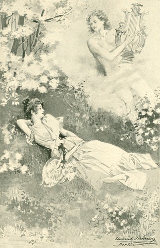 Ilustración de Edmund Brüning para Liebesfrühling